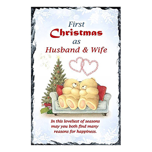 Personalsied Christmas Candle Gift - Baby Bear Decorating Your First Xmas